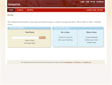 Tablet Screenshot of catalog.usgin.org